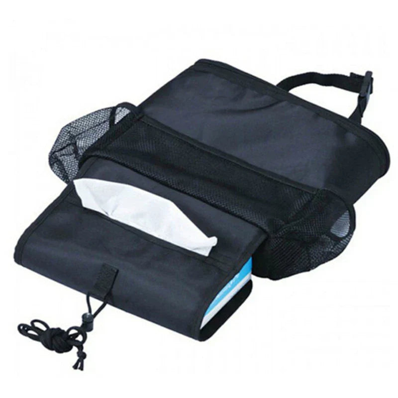 Auto Seat Back Multi-Pocket Ice Pack Bag Hanging