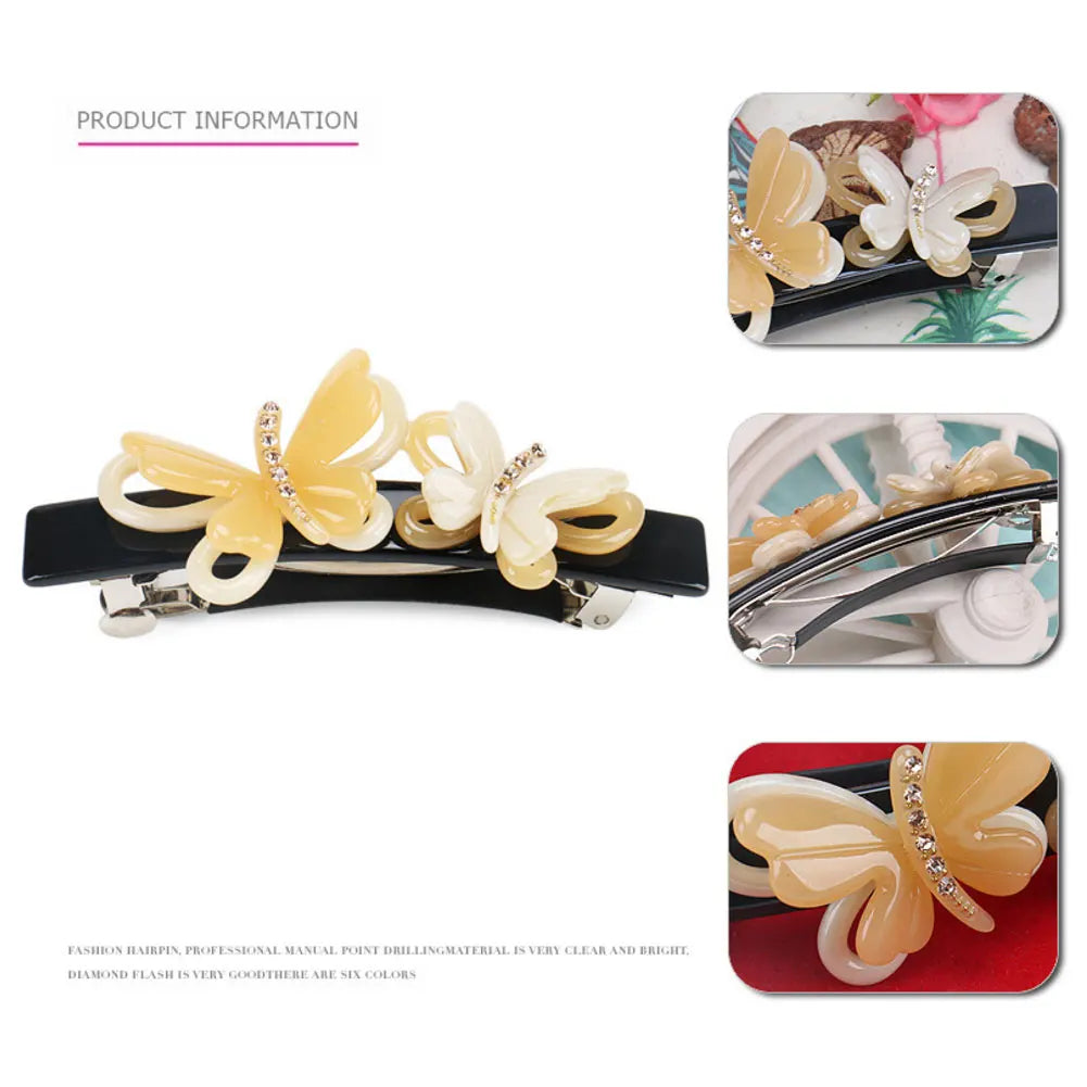 Trendy Butterfly Hair Clip Barrettes for Women Girls