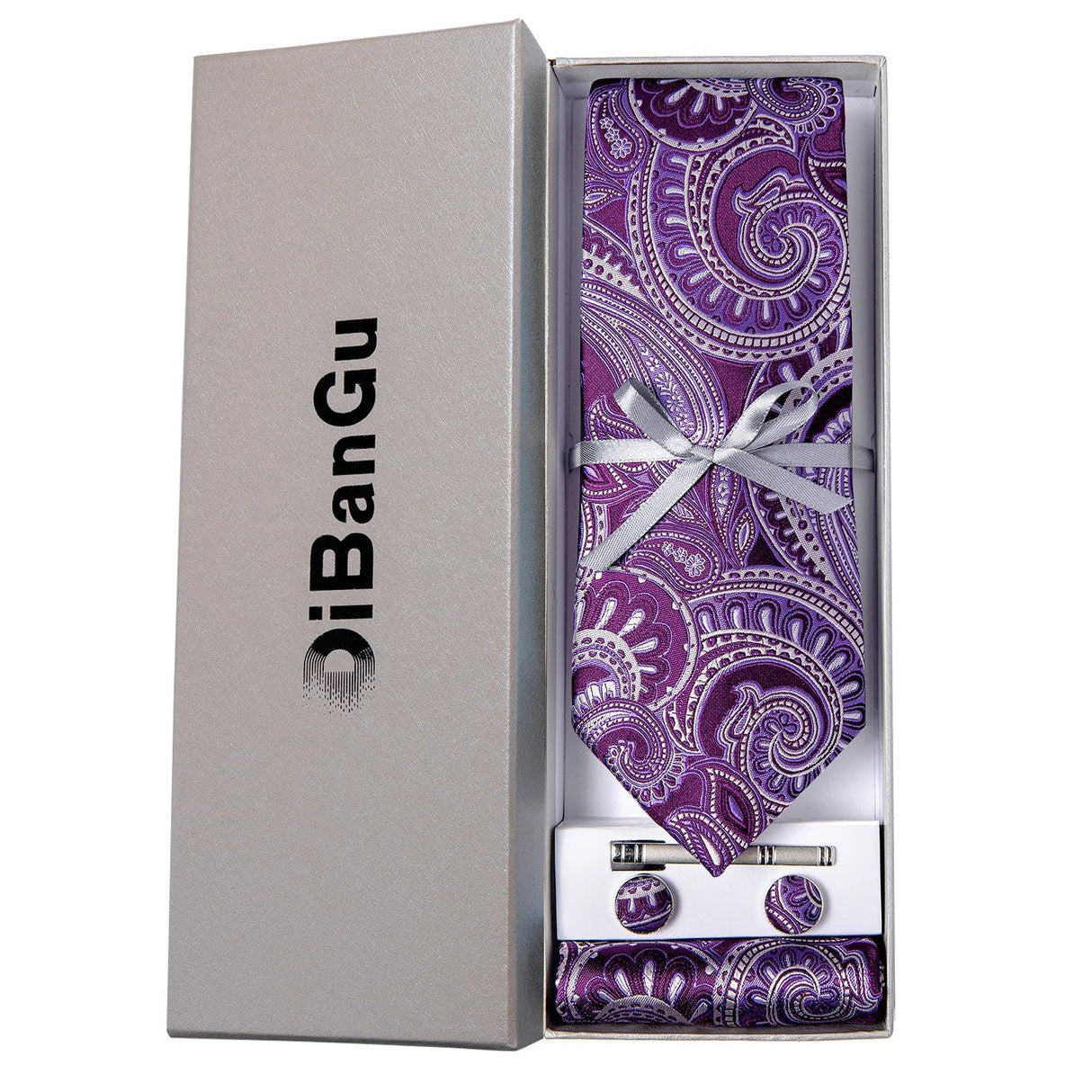 Ties for Men Gift Box Silk Jacquard Necktie