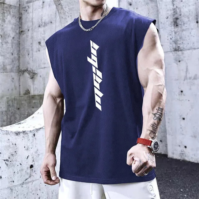 NEW Bodybuilding Sports Tank Tops Men Gyms Fitness