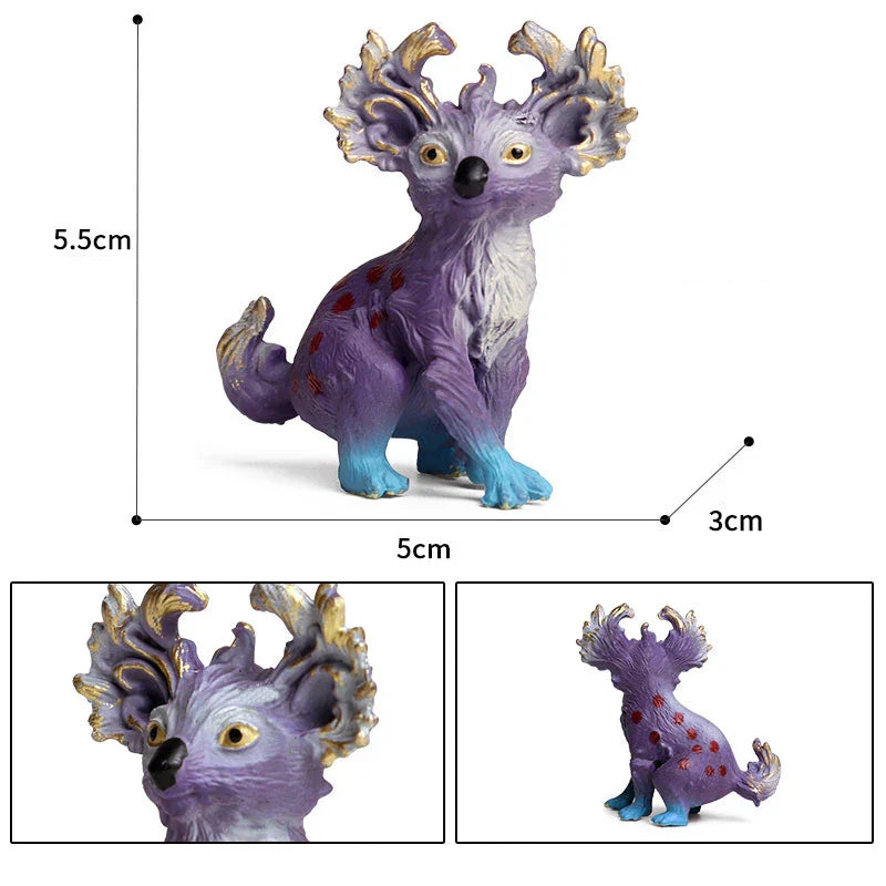 New Mythical Animal model dragon figurines ice devil