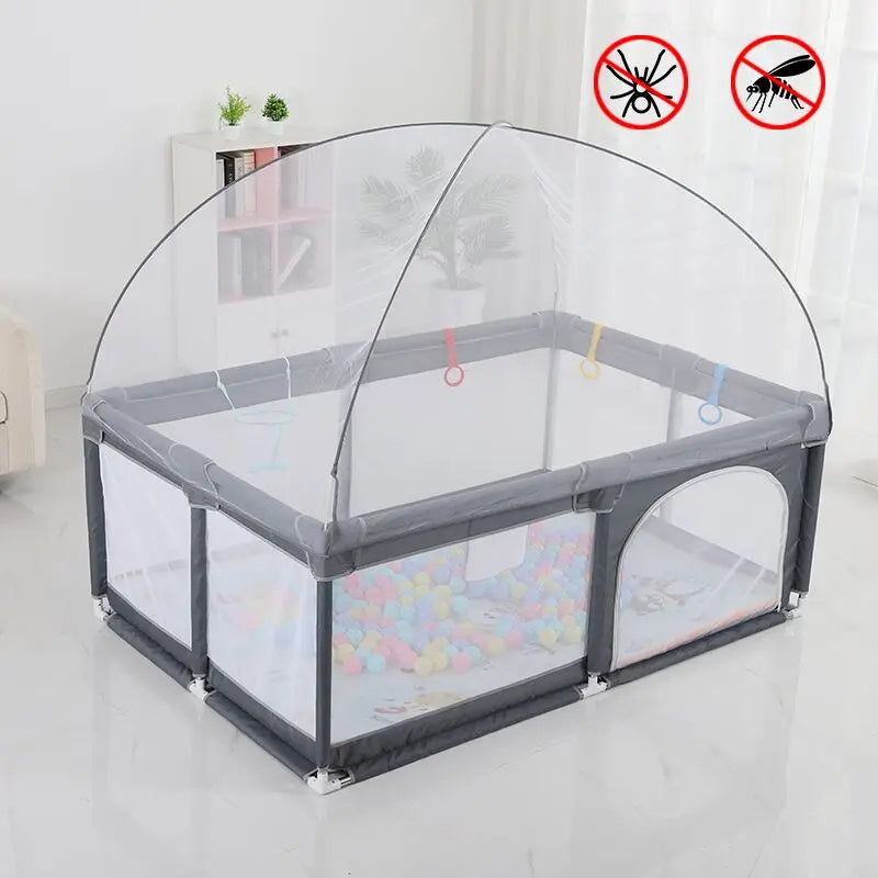 IMBABY Baby Playpens Mosquito Net Playpen Children Safety