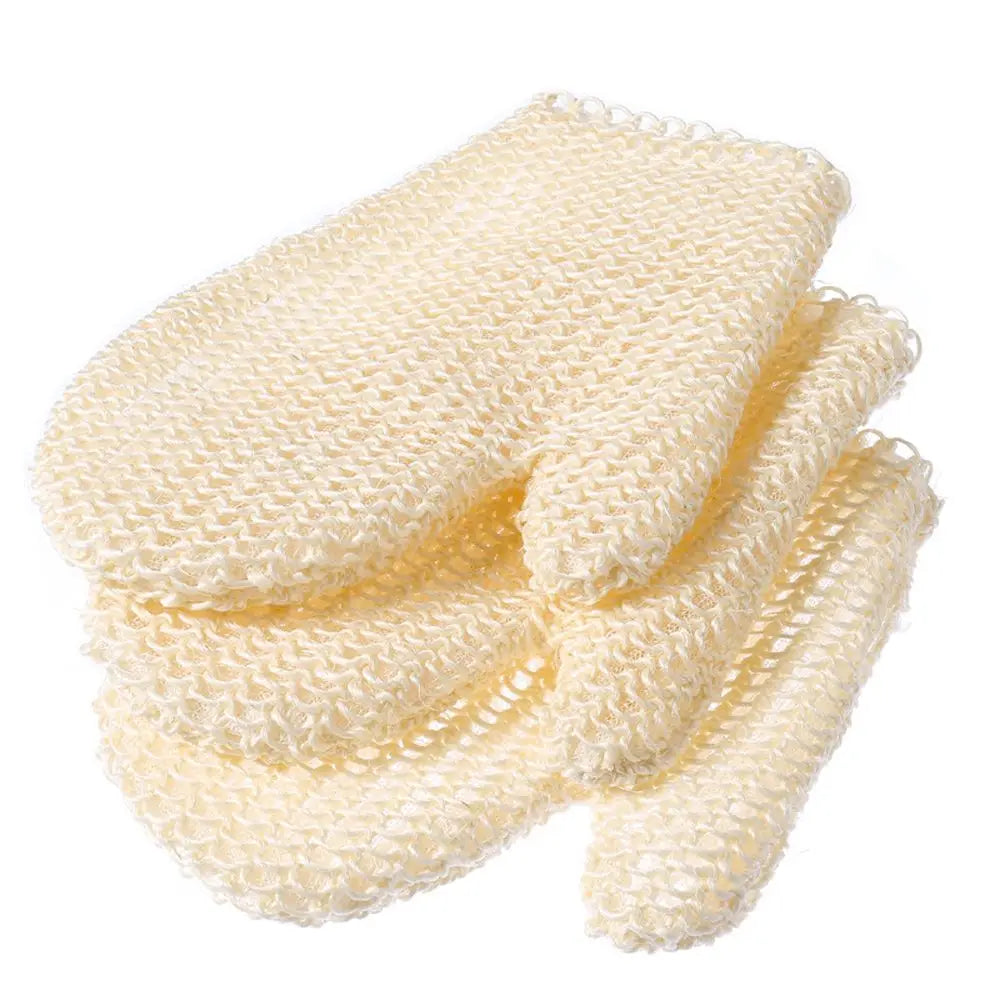 Comfortable Sisal Bath Gloves Household Item Body Wash
