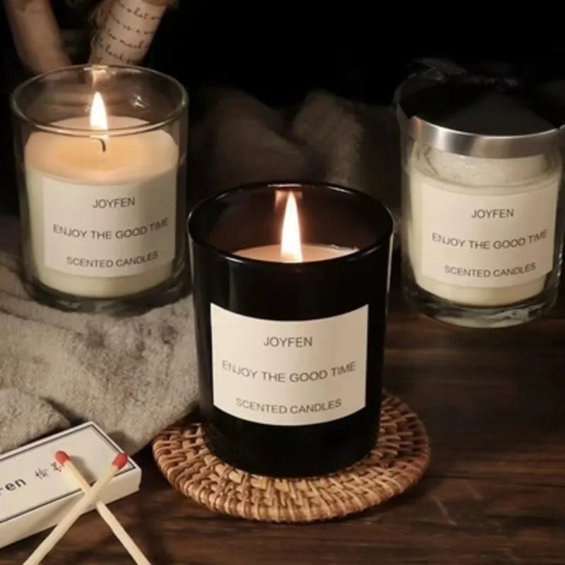 DIY Candle Jar Container Tumbler Holder Candlestick Frosted