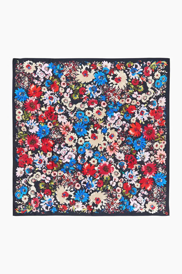 Spanish style printed large square scarf 100cm*100cm