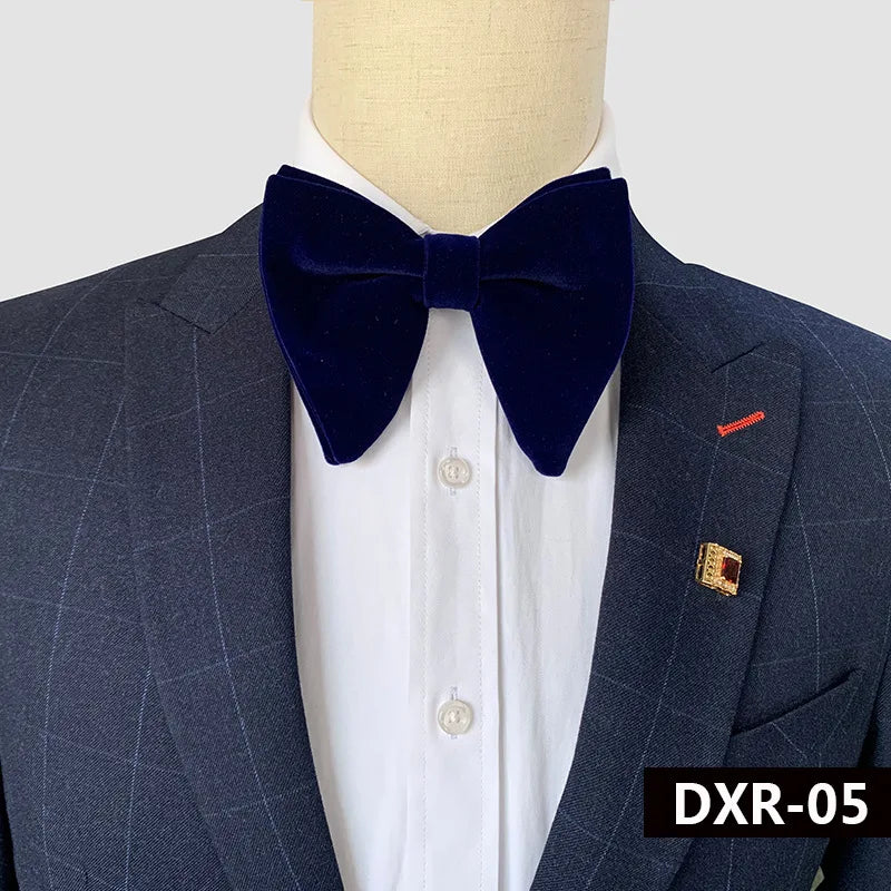 Good Quality Velvet Bow Tie For Men Gentleman