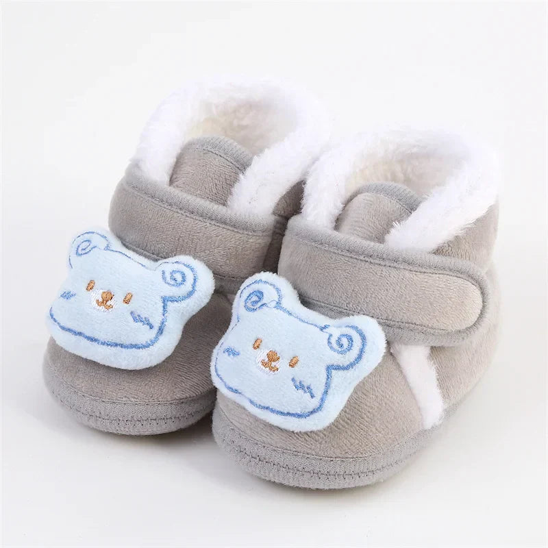 Newborn Booties Baby Socks Shoes Girl Winter Warm