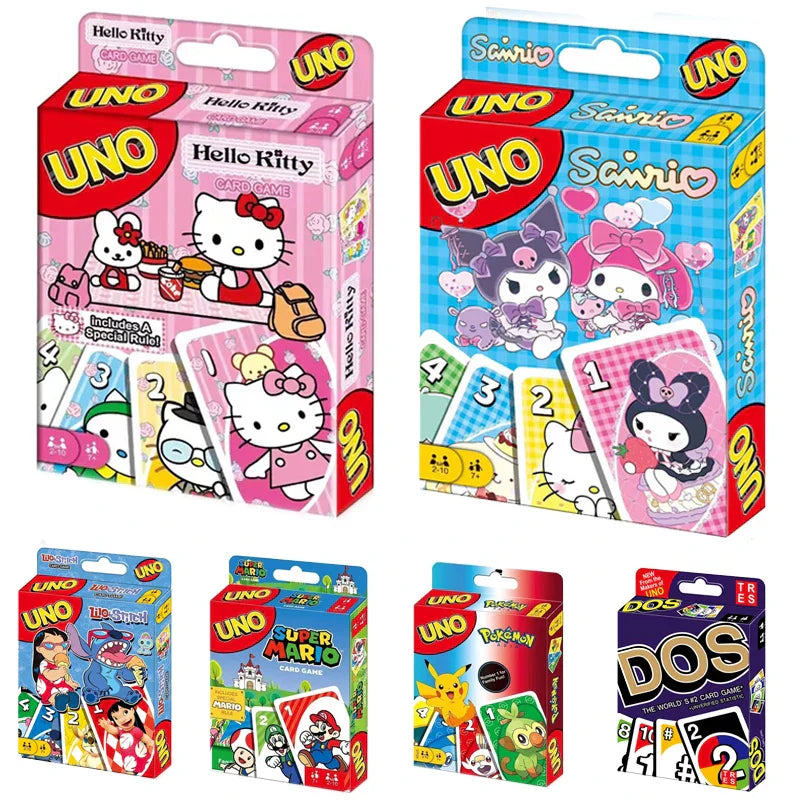 UNO Hello Kitty Matching Card Game Minecraft Multiplayer