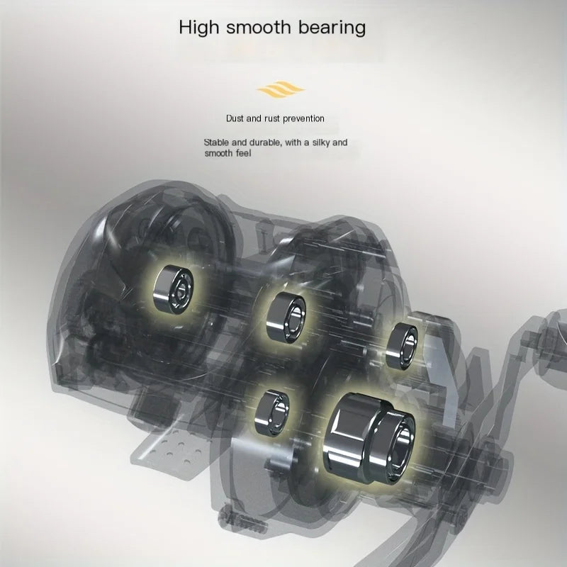 BILLINGS AT Series,7.2:1 Gear Ratio,5+1 Ball Bearing,18LB Max