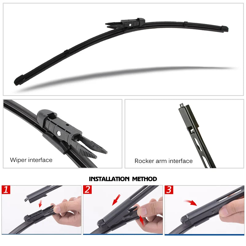 Car Wiper Front Wiper Blades 24"+19" For MercedesBenz
