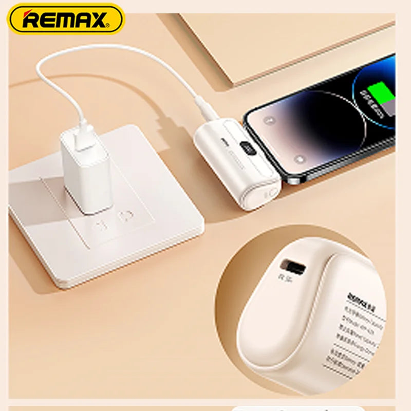 Remax Mini Power Bank 5000mAh Fast Charging for
