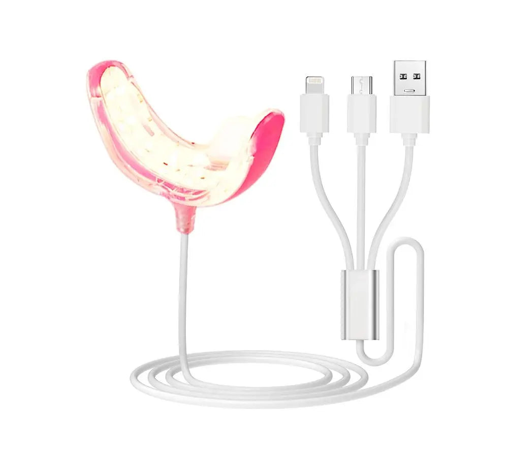 LED Light Teeth Whitening Tooth Gel Whitener Health