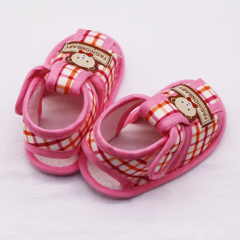 Baby Sandals Toddler Boy Girl Bear Pattern Hollow