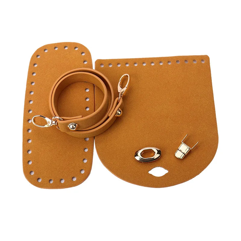 7pcs set Handmade Handbag Shoulder Strap Woven Bag