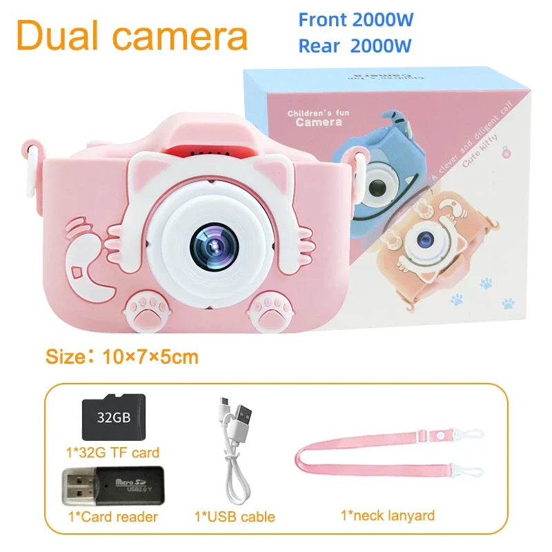 Child Camera Toy 1080P HD Screen Outdoor Toys