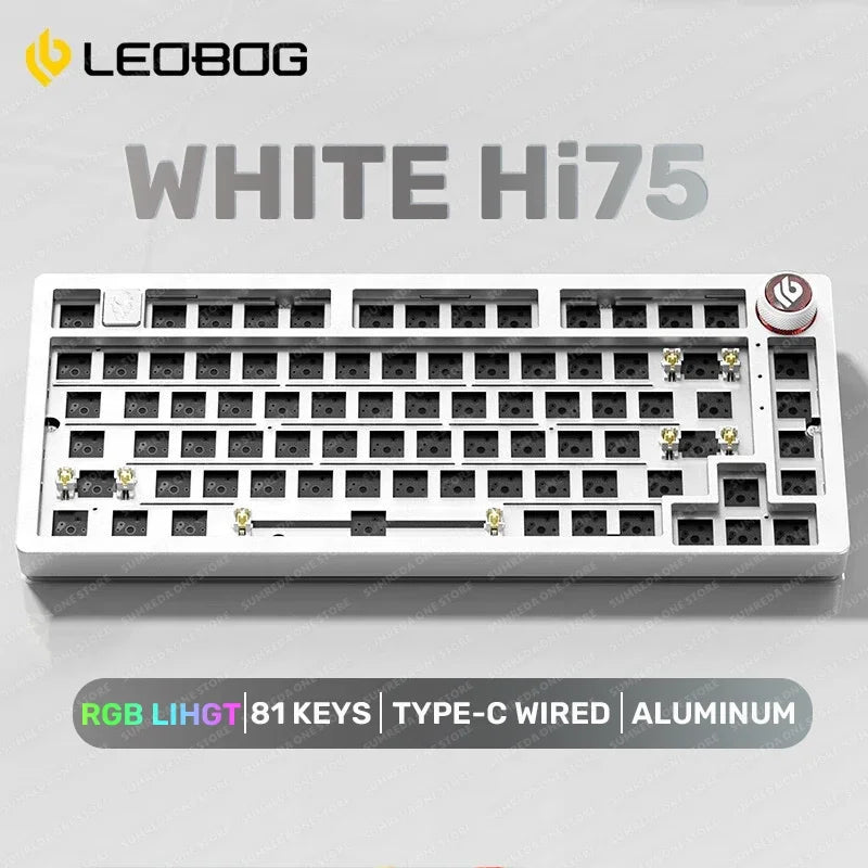 LEOBOG Hi75 Sugar65 Custom Mechanical Keyboard Aluminum Kits