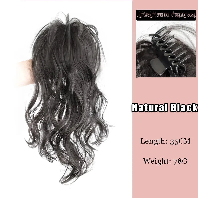 FOR Horsetail Wig Women's Long Hair Clasp Style