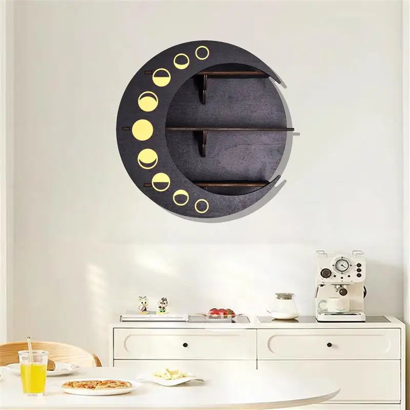 Moon Shaped Storage Rack Silicone Mold INS Wind