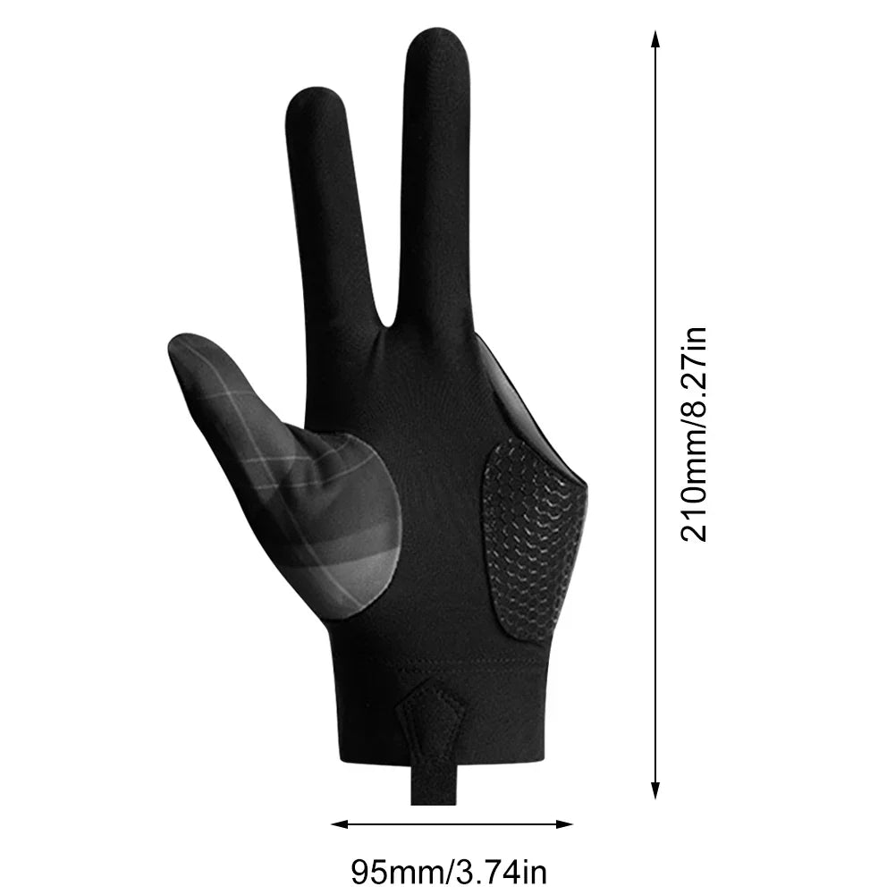 Billiards Glove Left Right Three Finger Snooker Billiard