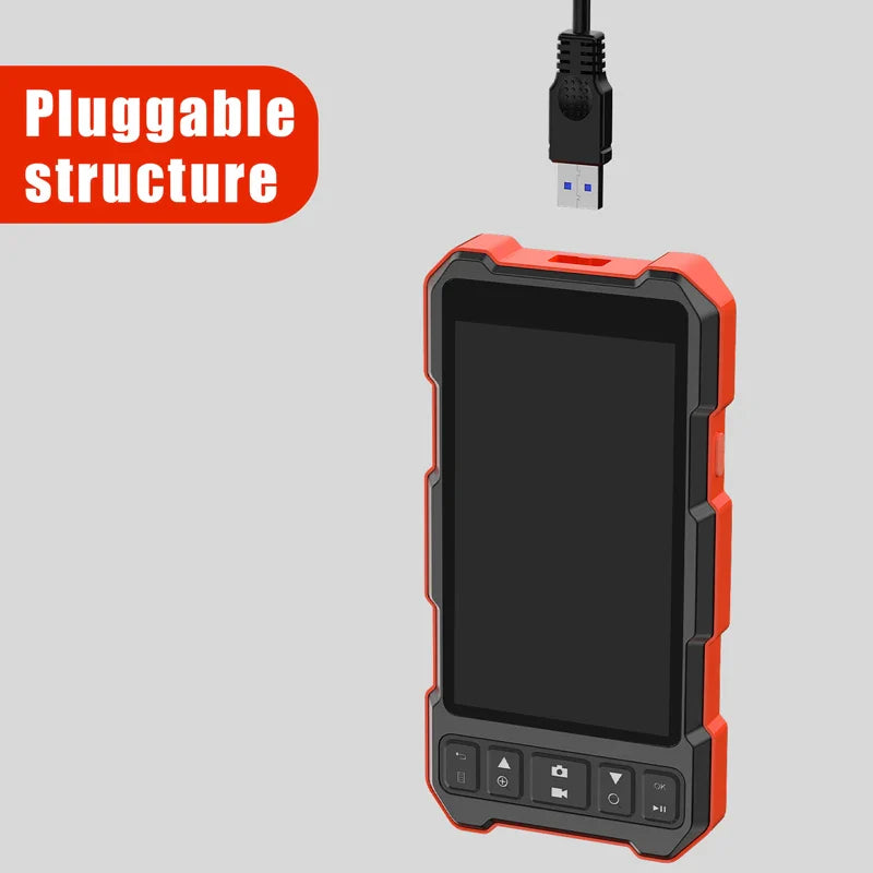 5'' IPS Industrial Endoscope Camera 1080P Full HD