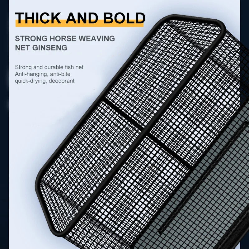 2023 Folding Fish Guard Net Multifunction Metal EVA
