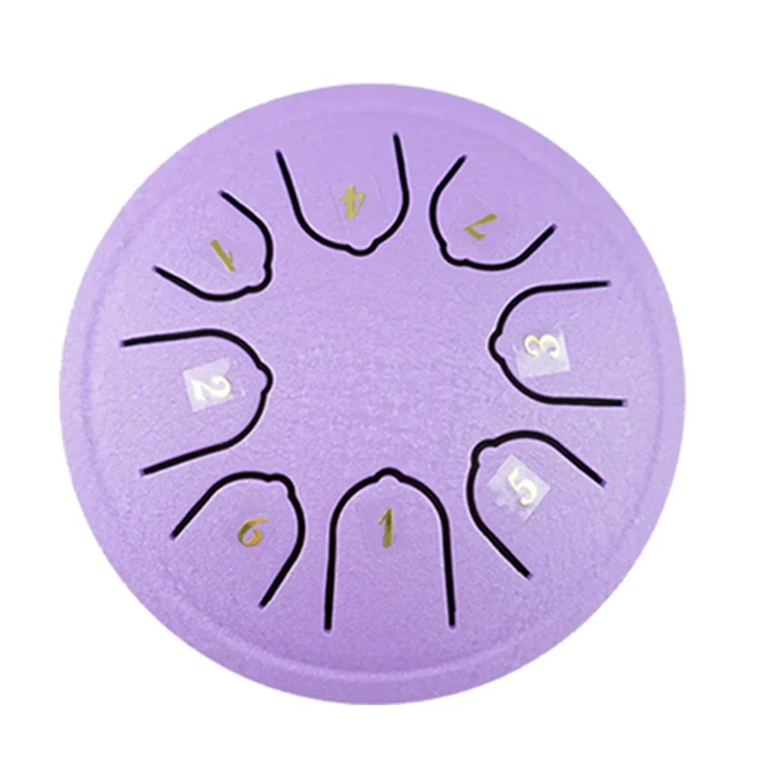 4.5 Inch 8-Tone Steel Tongue Hand Drum Mine