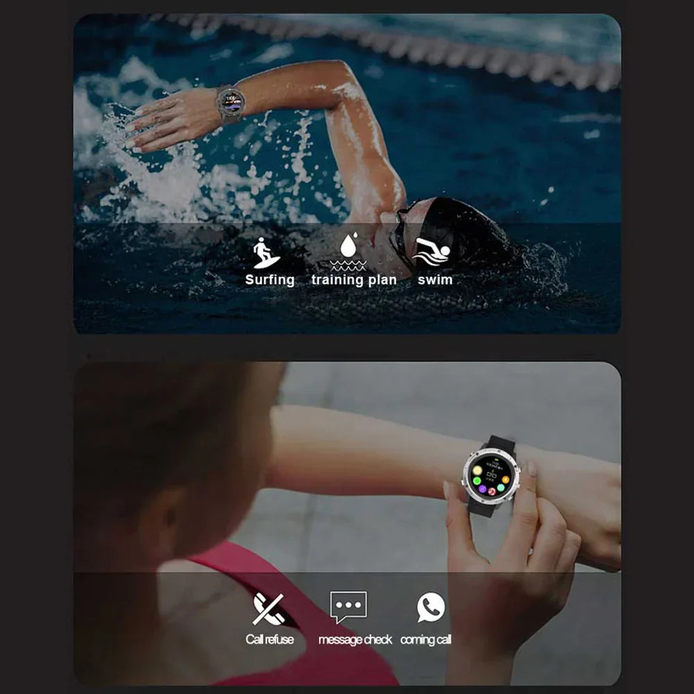 1.28 Inch Outdoor GPS Sports Watch Waterproof Fitness