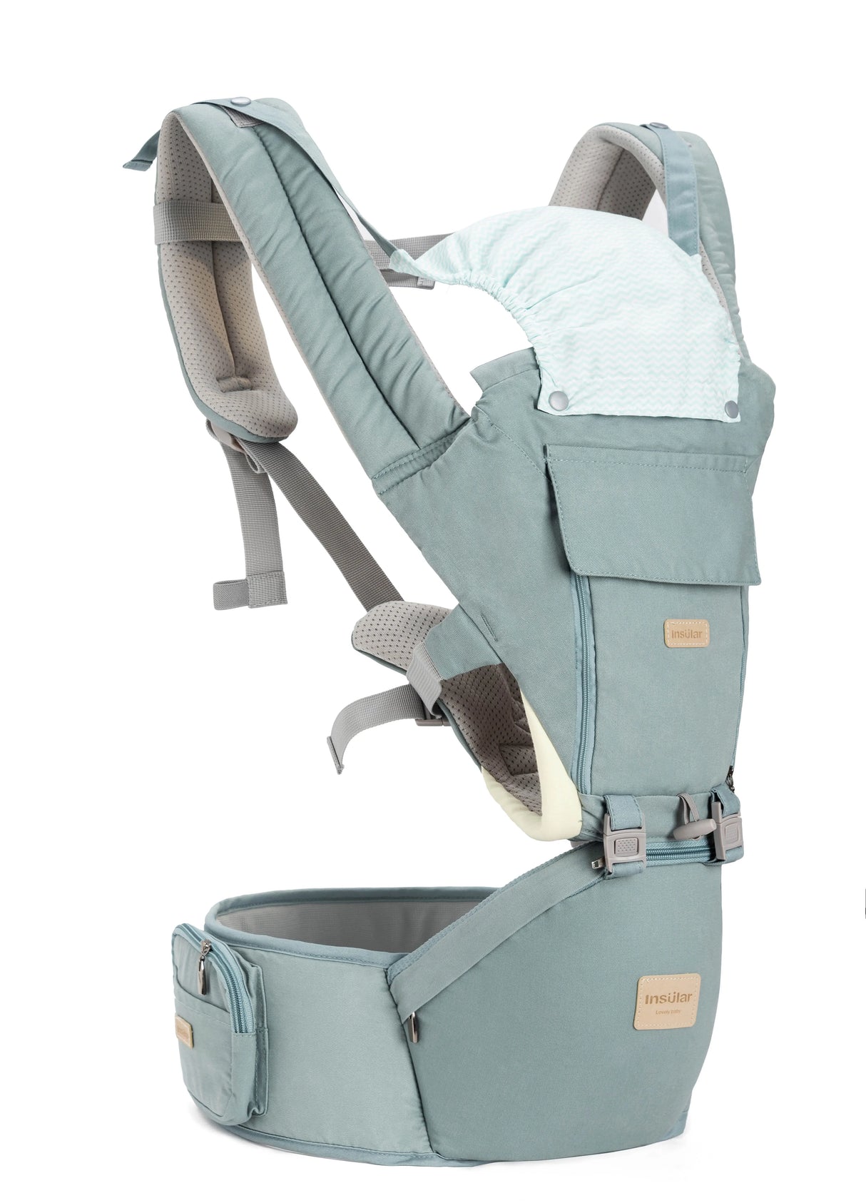 Breathable Ergonomic Baby Carrier Backpack Portable Infant Baby