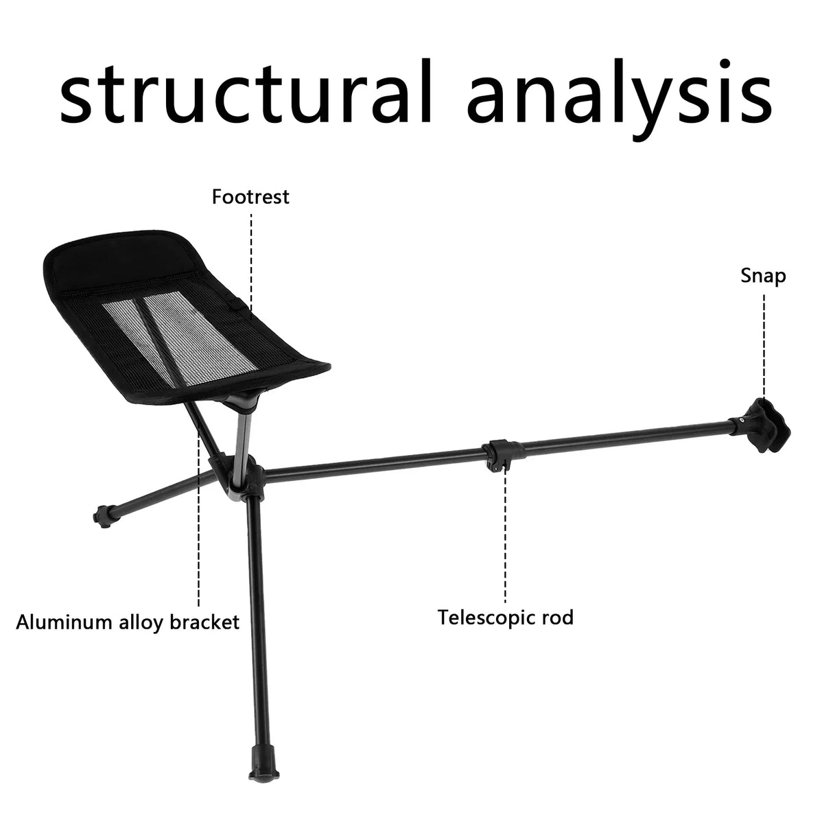 Travel Folding Chair Ultralight HighLoad Outdoor Camping Chair