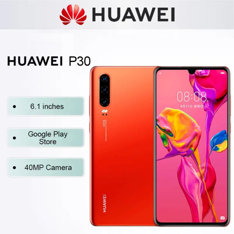 HUAWEI P30 Smartphone Android Global version 6.1 inch