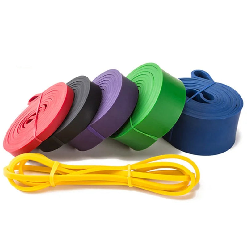 Resistance Bands Exercise Elastic Natural latex Workout Ruber