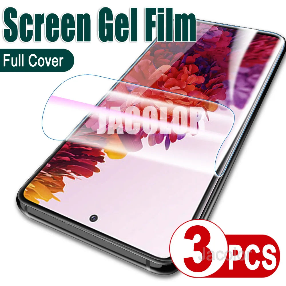 3PCS Soft Hydrogel Film For Samsung Galaxy S20