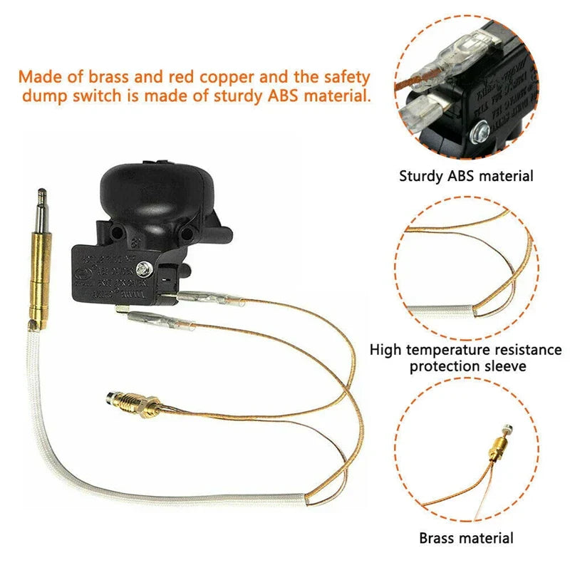 Thermocouple And Tilt Switch For Patio Heater Dump
