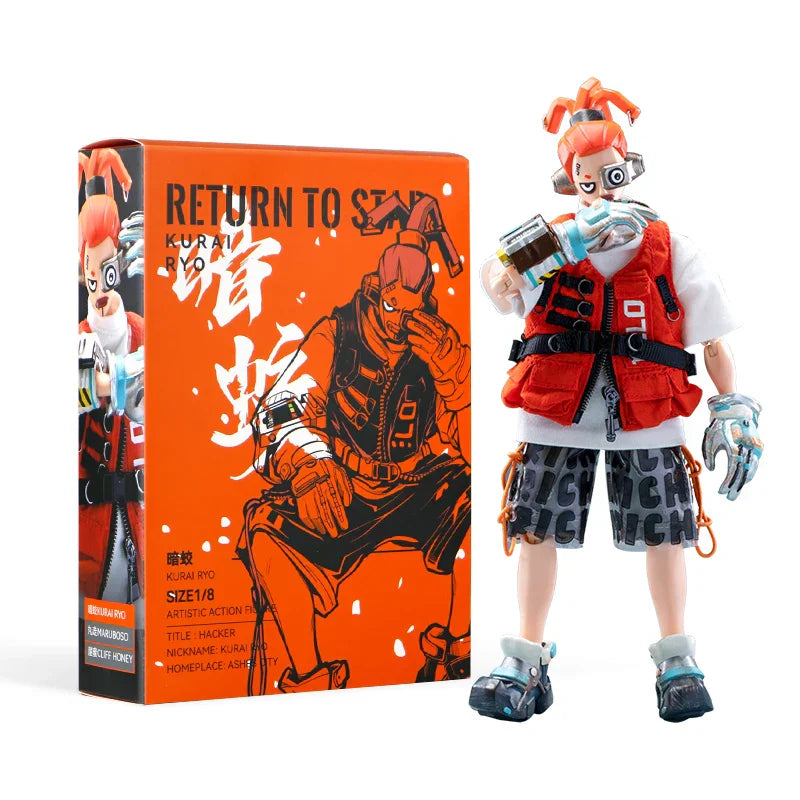 21cm Anime Warrior Doll Action Figurine Model Toys