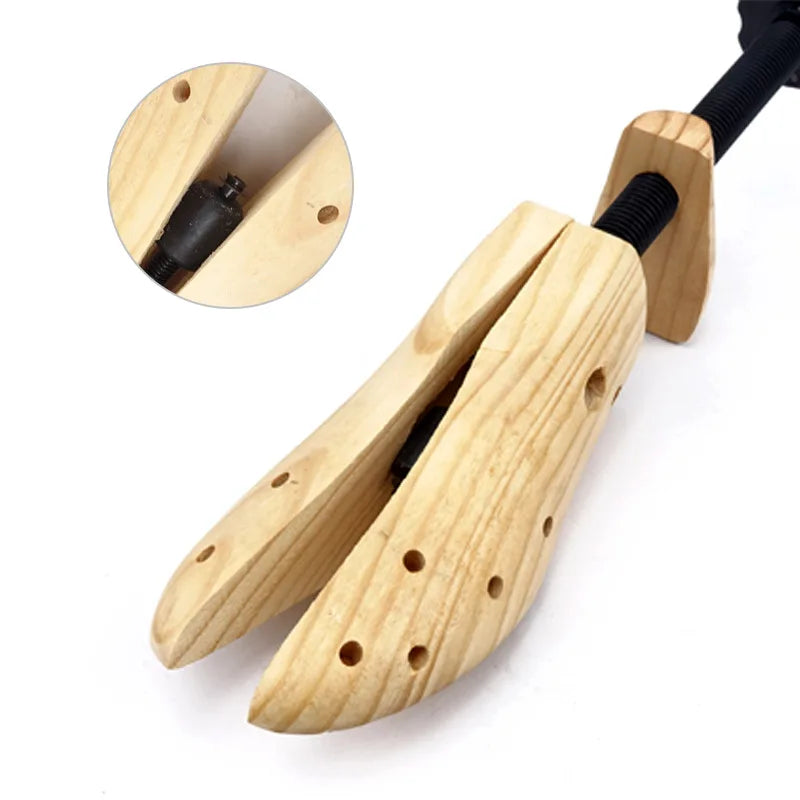 Shoe Stretcher Wooden Shoes Tree Shaper Rack Wooden