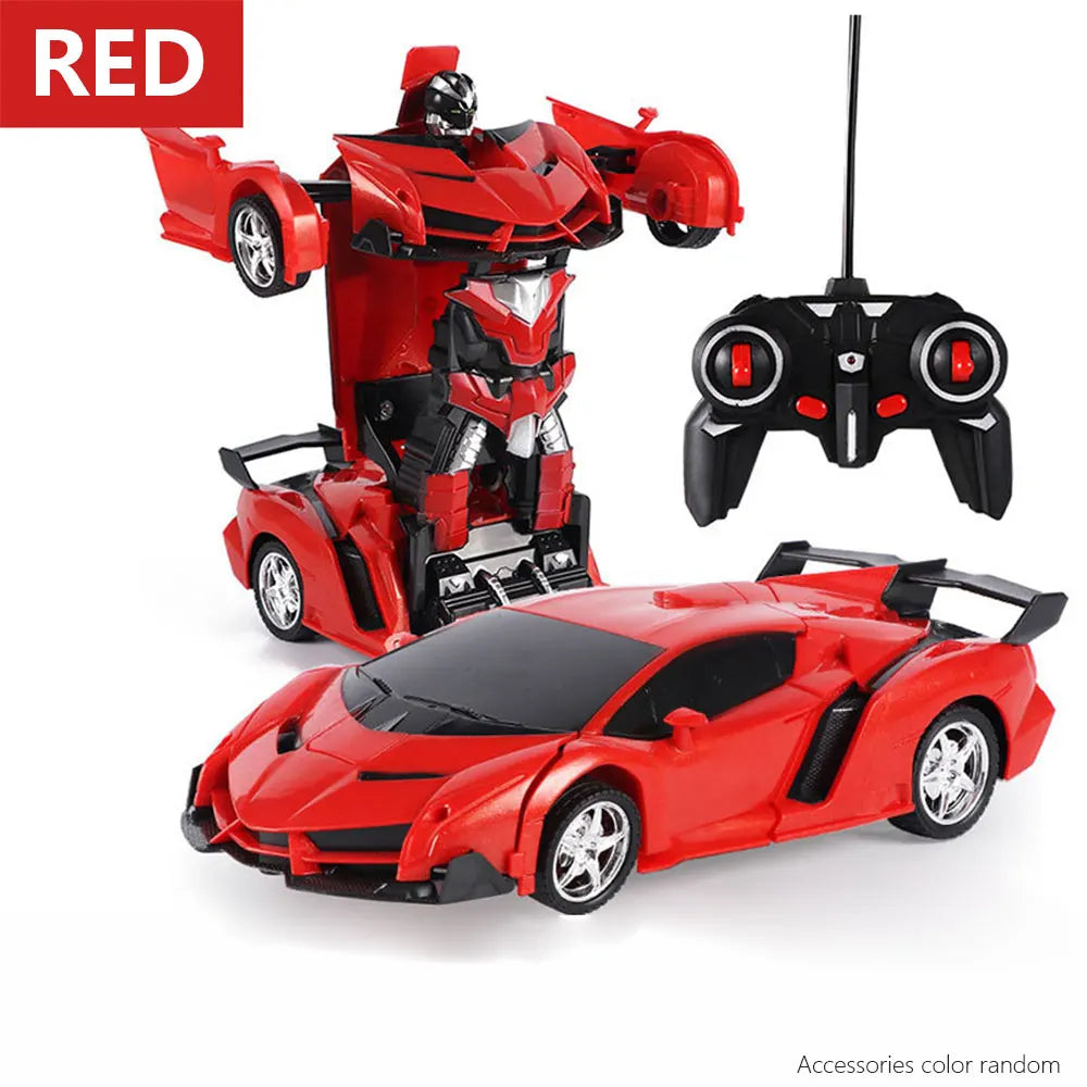 RC Car Transformation Robots Sports Vehicle Model Drift