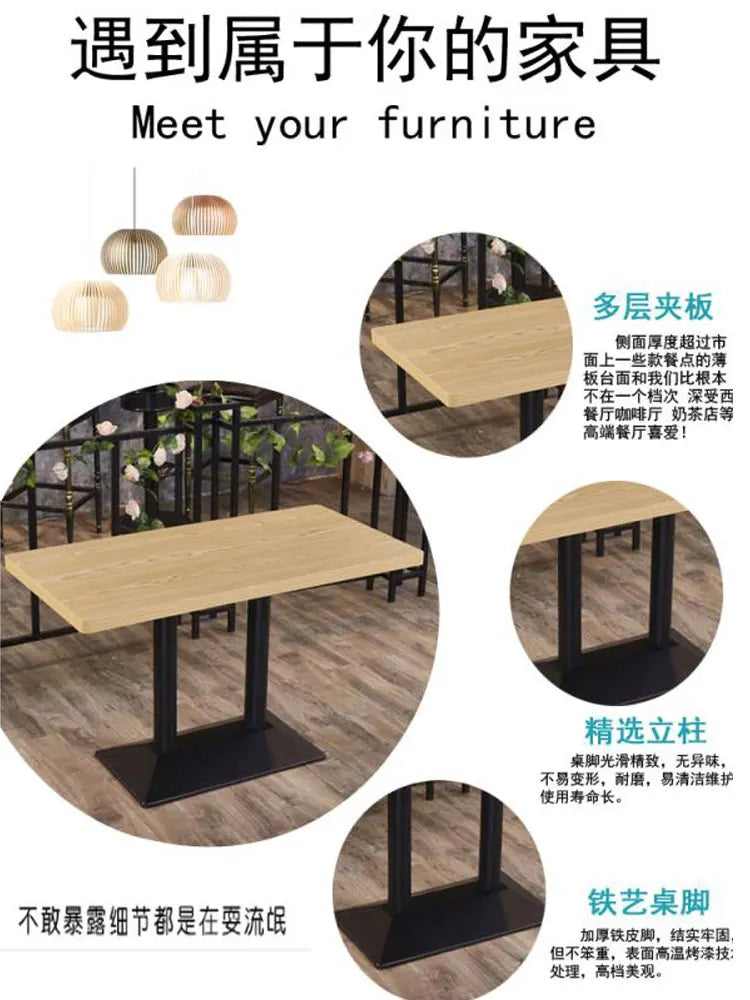 Milk tea shop, dessert shop, dining table, coffee
