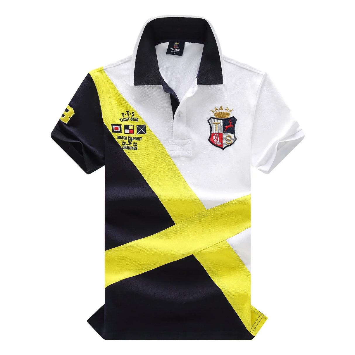 Summer High Quality Embroidery Polo Shirt Men Business