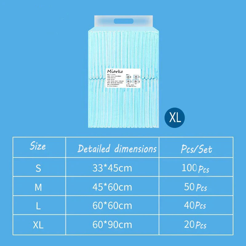Dogs Disposable Water Absorbent Diaper Thickened Pet Urine