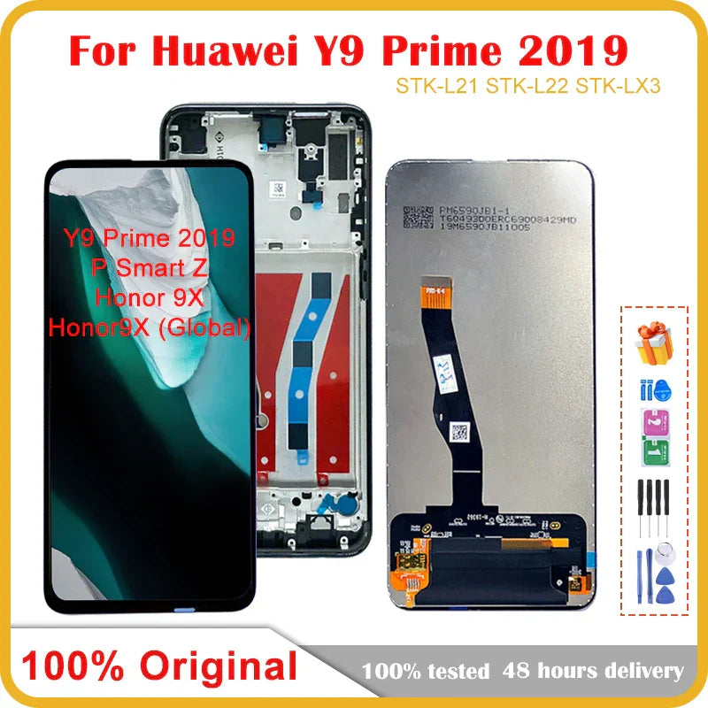 6.59" Original For Huawei Y9 Prime 2019 LCD