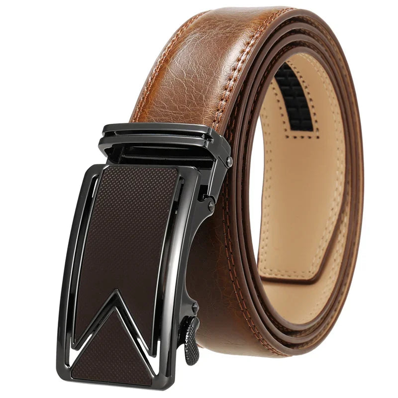 Plyesxale Men Belt 2024 Cowhide Genuine Leather Belts