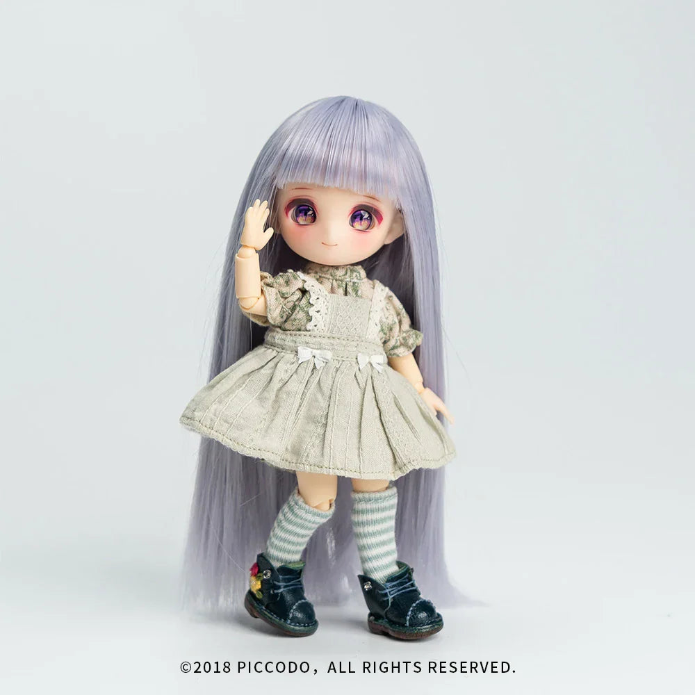 Ob11 Doll Wigs Soft Cute Braid Hair Bangs