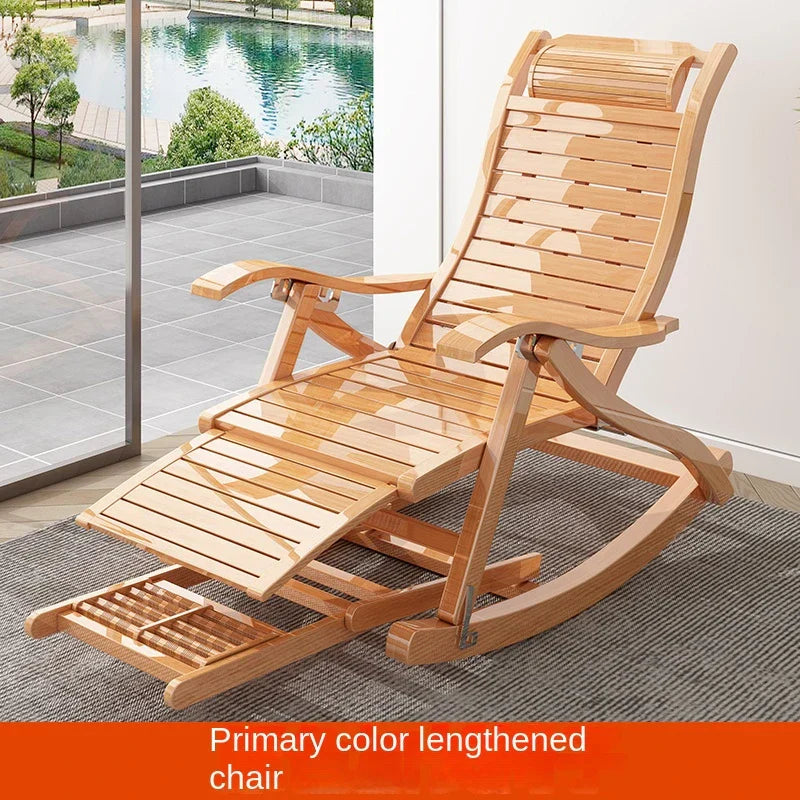 Living room Folding Rocking chair balcony Relaxing lounge