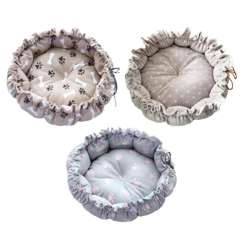 Dog Bed Small Medium Dogs Cushion Soft Cotton