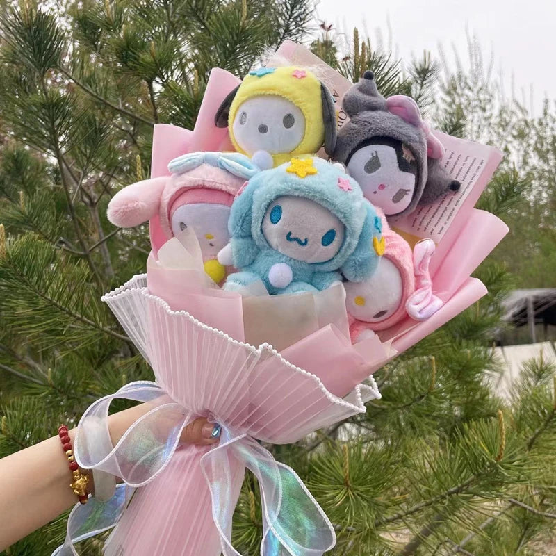 Christmas Gifts Cartoon Sanrio Plush Bouquet My Melody