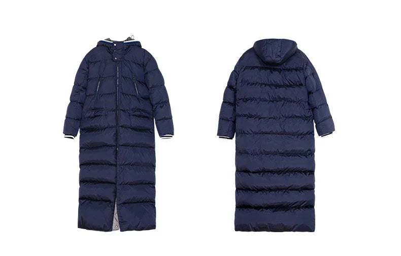 Space Cotton Men Winter Jackets with Hooded Parkas