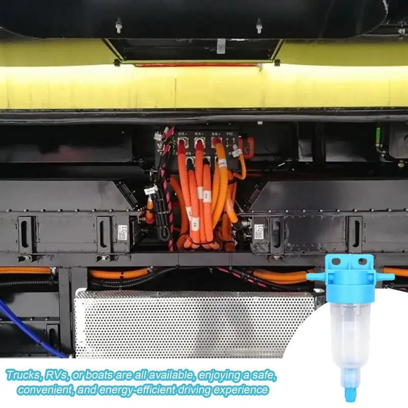 Oil Water Separator Heater Tank RV Car Oil