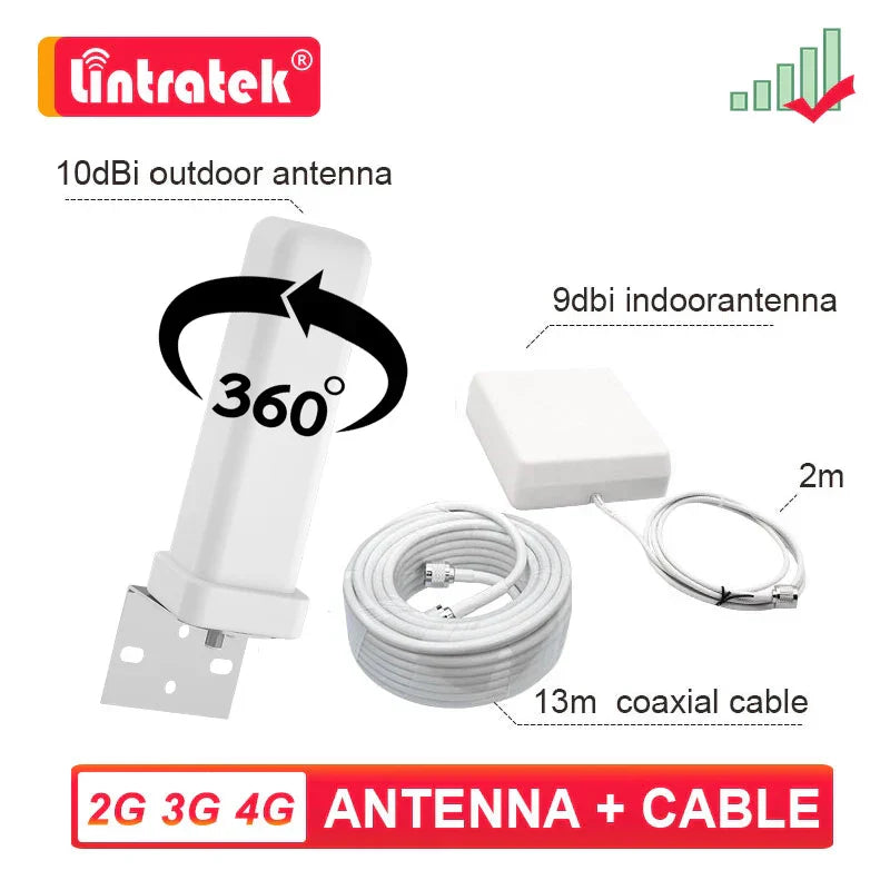 2G/3G/4G LTE GSM 360° Antenna Kit for Cell Signal Booster