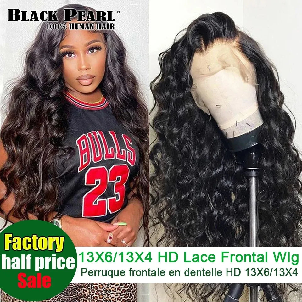 13X6 Brazilian Body Wave Wigs Human Hair Lace