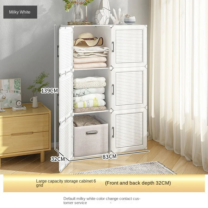 Large Size Clothes Folding Cabinets Splice Storage Toy